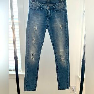 Buffalo David Bitton ripped skinny jeans. Size 27
